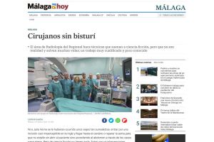 Cirujanos sin bisturí. Técnicas de mínima invasión para el paciente