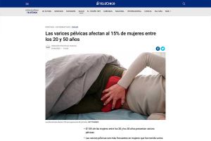 El dolor pélvico crónico afecta a un 15% de las mujeres entre 20 y 50 años