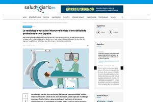El déficit de profesionales que sufre la Radiología Vascular Intervencionista