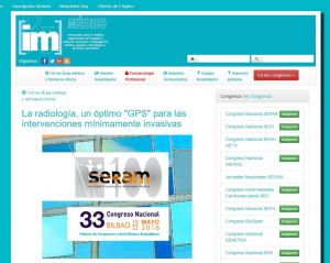 La radiología, un óptimo "GPS" para las intervenciones mínimamente invasivas