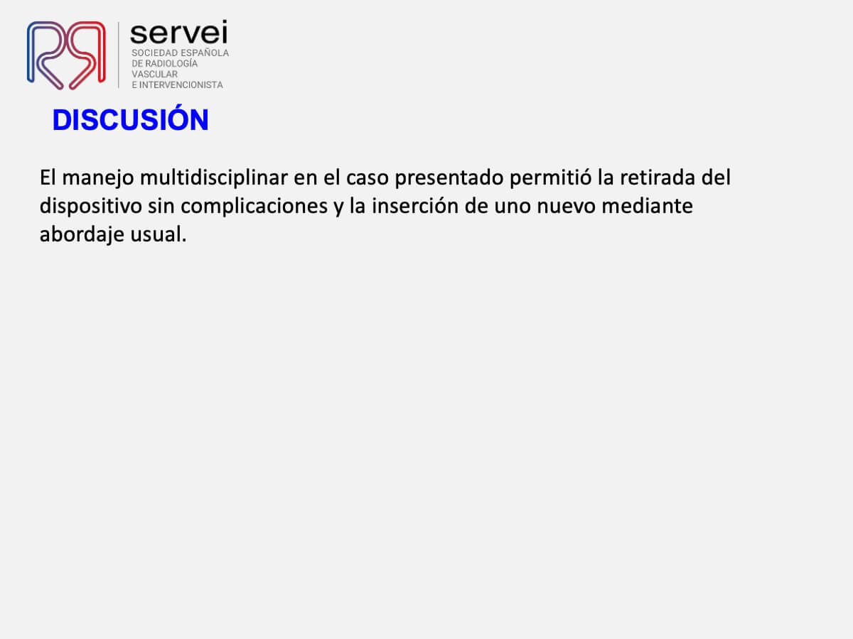 Manejo multidisciplinar malposicionamiento arterial marcapasos_12