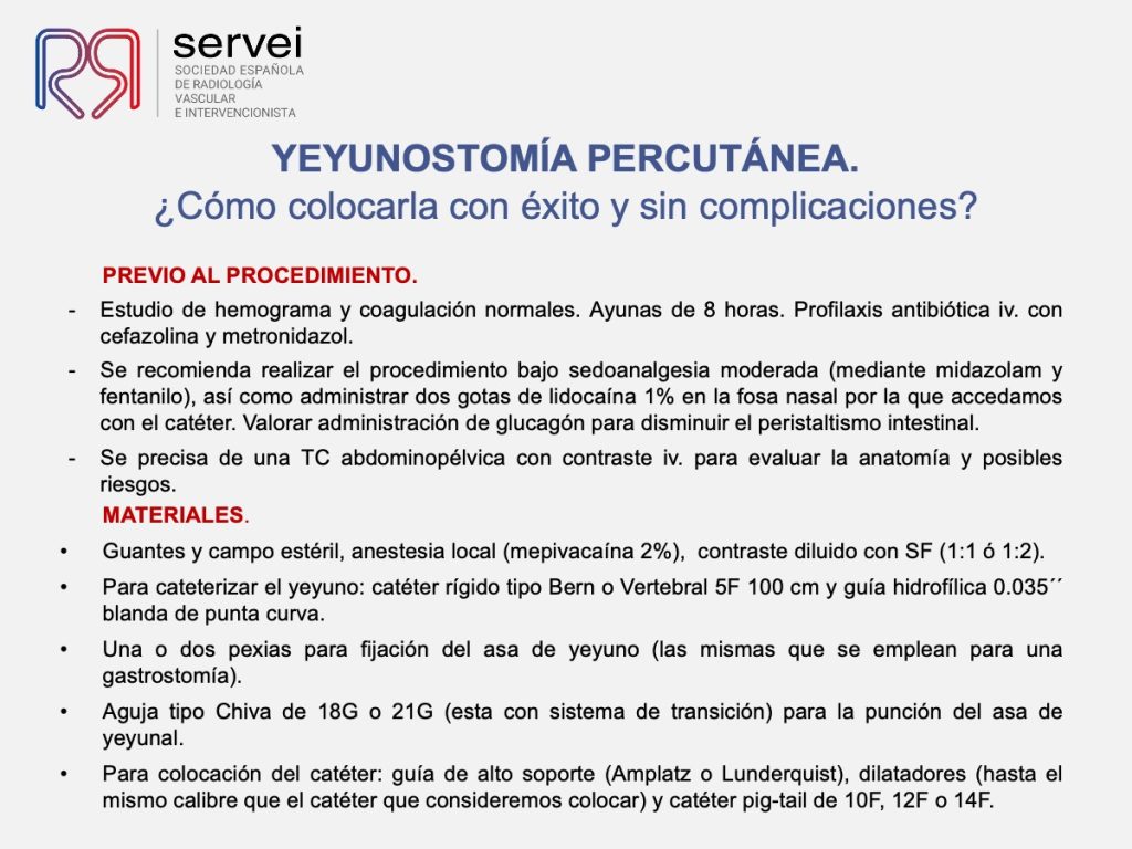 Yeyunostomia percutanea_colocacion_12