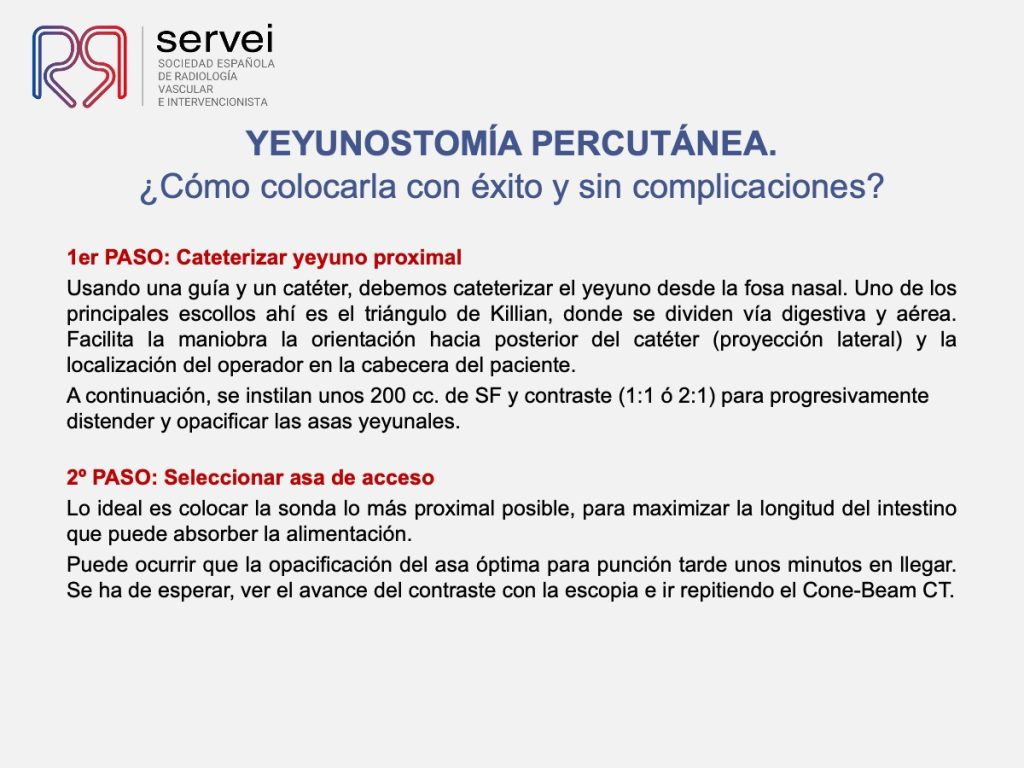 Yeyunostomia percutanea_colocacion_13