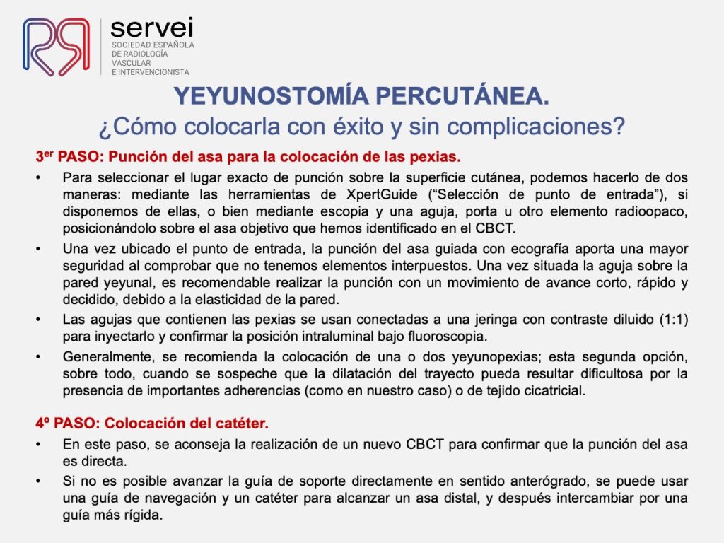 Yeyunostomia percutanea_colocacion_14