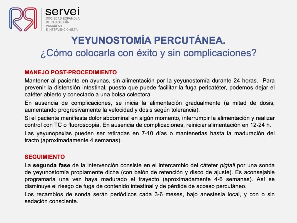 Yeyunostomia percutanea_colocacion_15