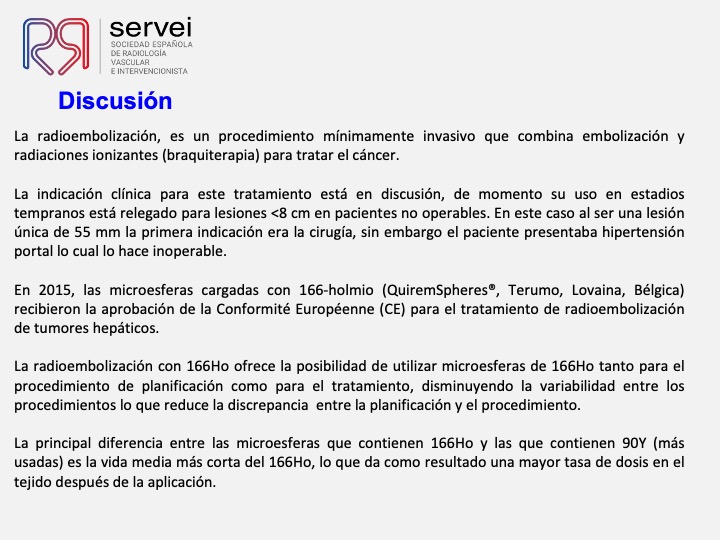 Radioembolizacion hepatocarcinoma estadio inicial 11
