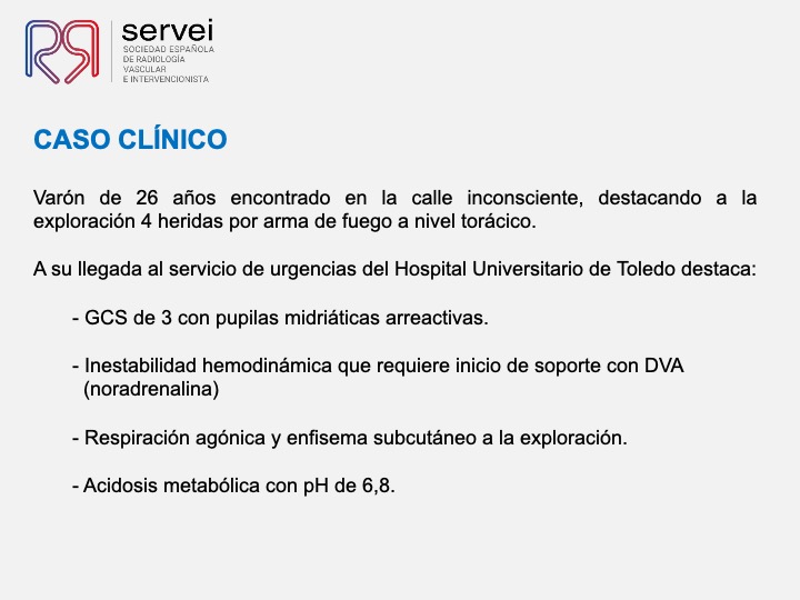 Pseudoaneurisma pulnonar herida arma fuego 02