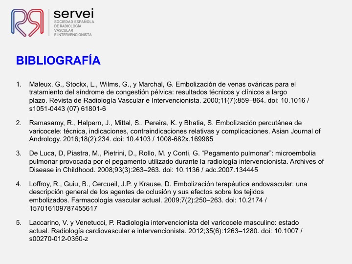 Embolia Pulmonar Migracion De Glubran Lipiodol Sociedad Espanola De Radiologia Vascular E Intervencionista Servei